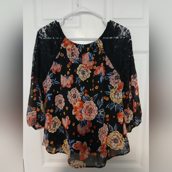 Women's Adrienne Vattadini Blouse Size L - Picture 2 of 2